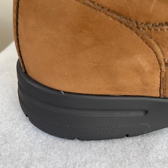 Drew Traveler Men’s Cognac Nubuck 11 Med - New in Box - Picture 12 of 16